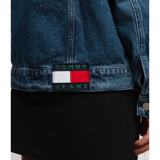 Tommy Jeans Kurtka jeansowa | Oversize fit Tommy Jeans XS Gomez Fashion Store wyprzedaż