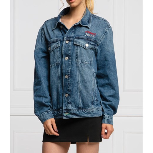 Tommy Jeans Kurtka jeansowa | Oversize fit Tommy Jeans S Gomez Fashion Store promocja
