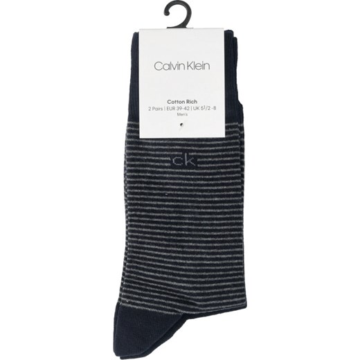 Calvin Klein Skarpety 2-pack Calvin Klein 39/42 promocyjna cena Gomez Fashion Store