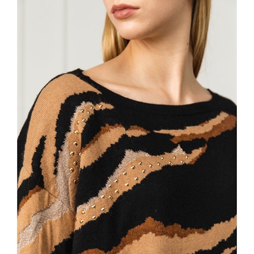 Liu Jo Sukienka + sweter | z dodatkiem wełny i kaszmiru Liu Jo M Gomez Fashion Store okazja