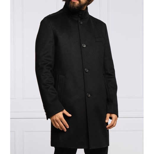 Boss Wełniany płaszcz Shanty3 | z dodatkiem kaszmiru 50 okazja Gomez Fashion Store
