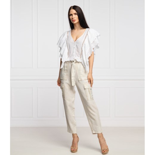 GUESS JEANS Spodnie SYLVIA | Regular Fit XS wyprzedaż Gomez Fashion Store