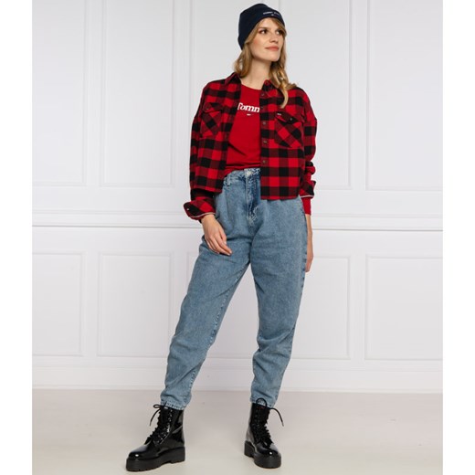 Tommy Jeans Koszula | Cropped Fit Tommy Jeans M okazja Gomez Fashion Store