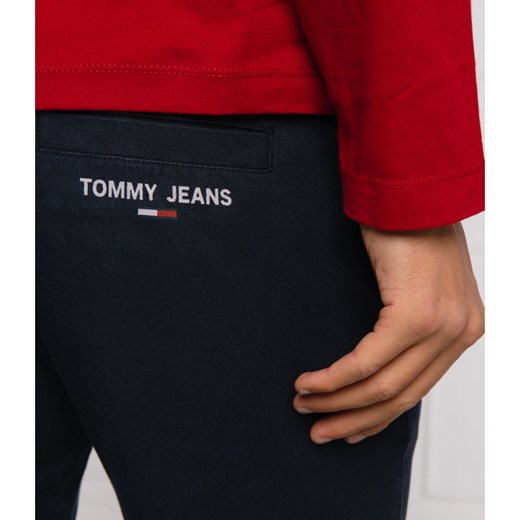 Niebieskie spodnie męskie Tommy Jeans 