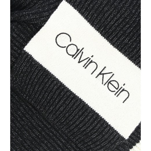 Calvin Klein Szal + czapka | z dodatkiem wełny Calvin Klein Uniwersalny wyprzedaż Gomez Fashion Store