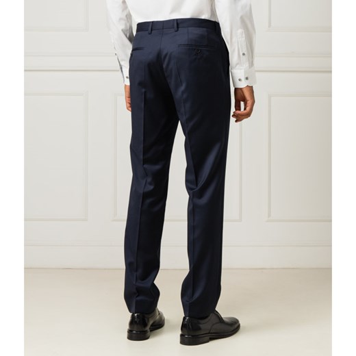 Boss Wełniane spodnie Genius5 | Slim Fit 54 Gomez Fashion Store