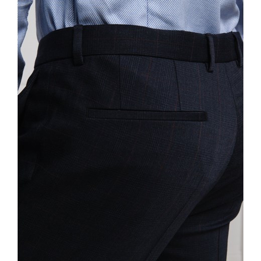 HUGO Wełniane spodnie Heiron204_WG | Extra slim fit 52 Gomez Fashion Store wyprzedaż
