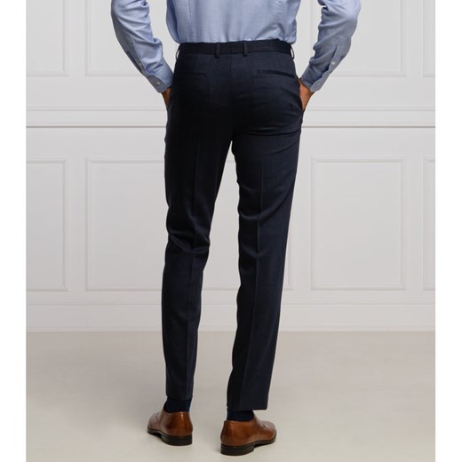 HUGO Wełniane spodnie Heiron204_WG | Extra slim fit 52 okazja Gomez Fashion Store