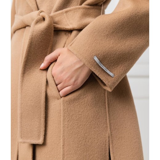 Marella Wełniany płaszcz Esilio | z dodatkiem kaszmiru Marella 40 okazyjna cena Gomez Fashion Store