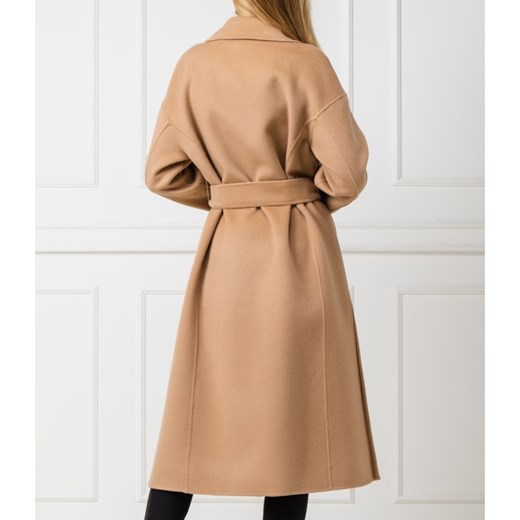 Marella Wełniany płaszcz Esilio | z dodatkiem kaszmiru Marella 40 okazja Gomez Fashion Store