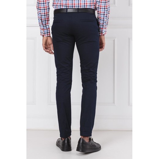 HUGO Spodnie chino heldor183 | Extra slim fit | stretch 52 okazyjna cena Gomez Fashion Store