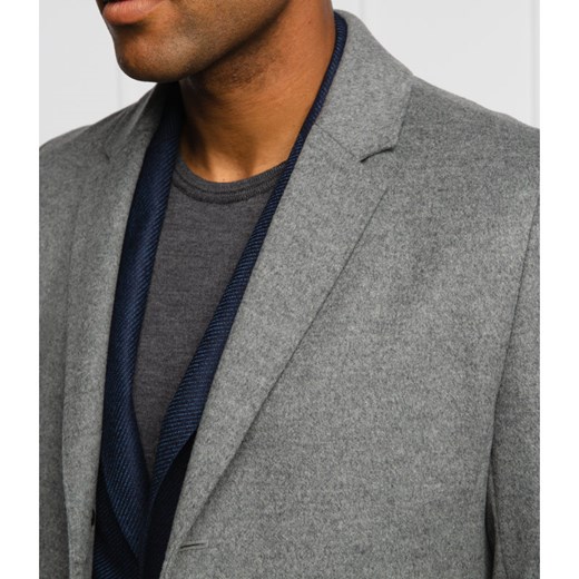 HUGO Wełniany płaszcz Migor2041 | z dodatkiem kaszmiru 46 okazja Gomez Fashion Store
