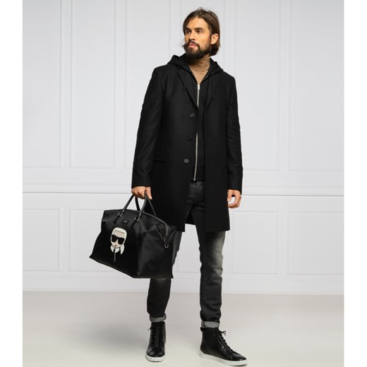 HUGO Wełniany płaszcz Migor2041 52 wyprzedaż Gomez Fashion Store
