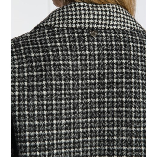 Twin-Set Dwustronny płaszcz | z dodatkiem wełny 34 wyprzedaż Gomez Fashion Store