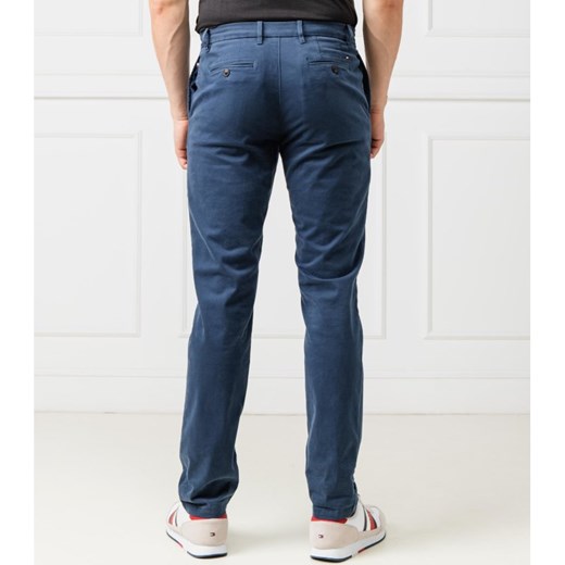Tommy Hilfiger Spodnie chino Denton | Slim Fit | stretch Tommy Hilfiger 31/32 wyprzedaż Gomez Fashion Store