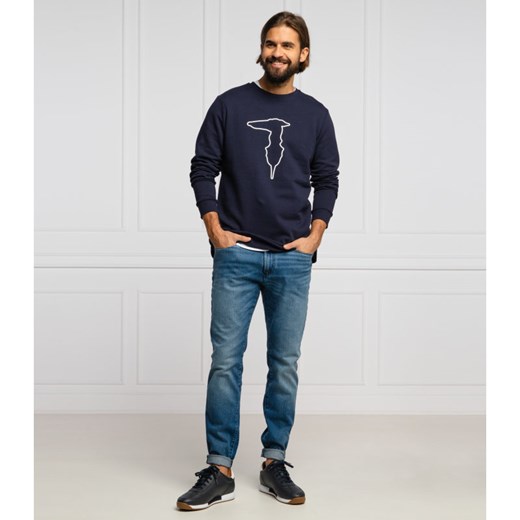 Trussardi Jeans Bluza | Regular Fit Trussardi Jeans L Gomez Fashion Store promocyjna cena