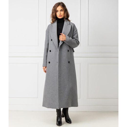 MSGM Wełniany płaszcz 34 wyprzedaż Gomez Fashion Store