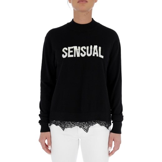 GUESS JEANS Sweter LS RN ADDY | Regular Fit S wyprzedaż Gomez Fashion Store