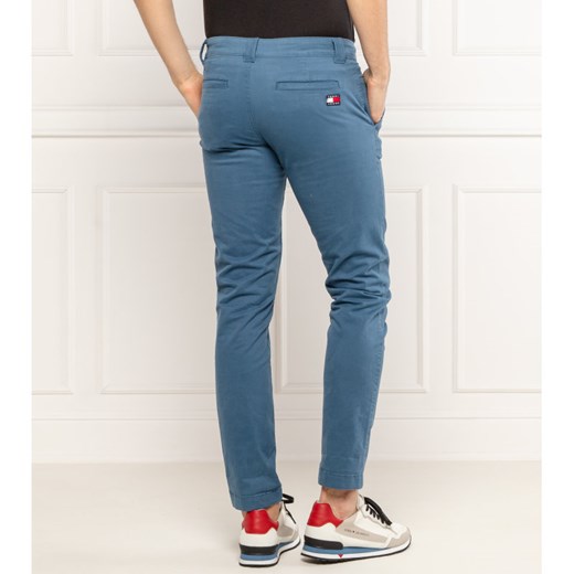 Tommy Jeans Spodnie CHINO TJM SCANTON | Slim Fit Tommy Jeans 32/32 okazja Gomez Fashion Store