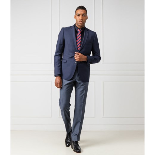 Strellson Wełniane spodnie 11 Mercer | Slim Fit Strellson 28 wyprzedaż Gomez Fashion Store