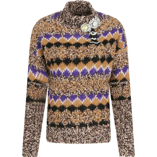 Pinko Sweter ECLISSE | Regular Fit | z dodatkiem wełny Pinko M wyprzedaż Gomez Fashion Store