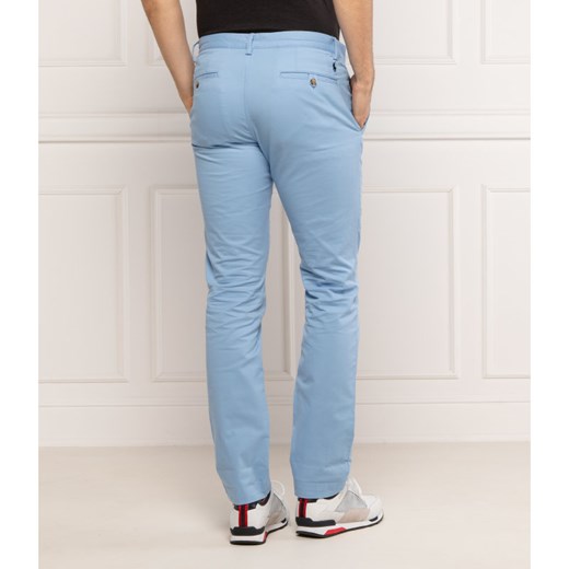 POLO RALPH LAUREN Spodnie chino | Slim Fit | stretch Polo Ralph Lauren 32/34 okazja Gomez Fashion Store