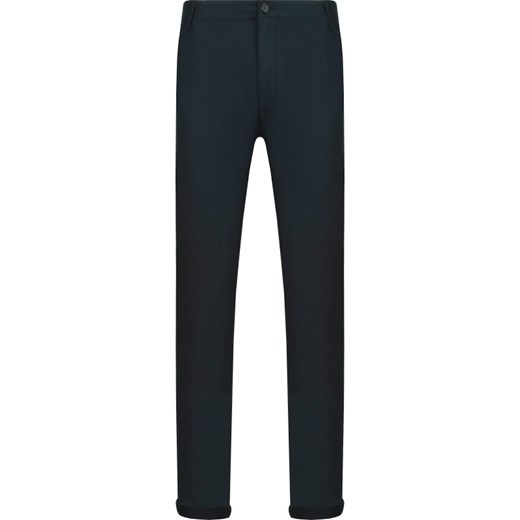 Armani Exchange Lniane spodnie chino | Regular Fit Armani Exchange 32 Gomez Fashion Store wyprzedaż