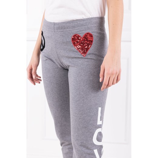 Love Moschino Spodnie dresowe | Slim Fit Love Moschino 38 okazyjna cena Gomez Fashion Store