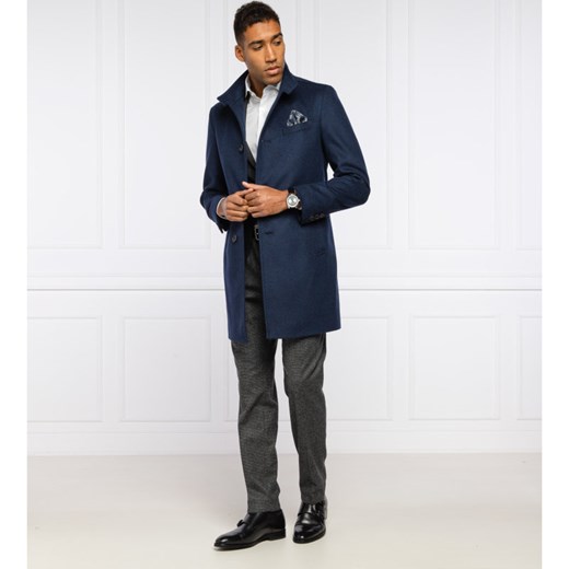 Boss Wełniany płaszcz Shanty3 | z dodatkiem kaszmiru 56 wyprzedaż Gomez Fashion Store