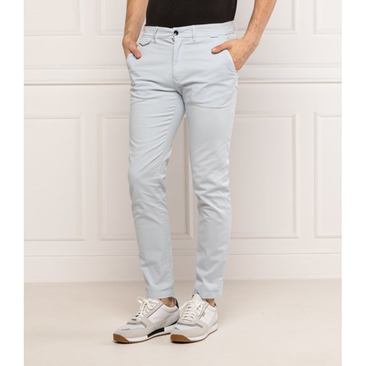 Calvin Klein Spodnie chino Garmen Dye | Slim Fit Calvin Klein 32/34 wyprzedaż Gomez Fashion Store