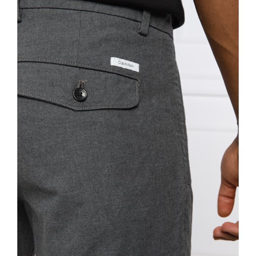 Calvin Klein Spodnie HEATHER | Tapered Calvin Klein 52 wyprzedaż Gomez Fashion Store