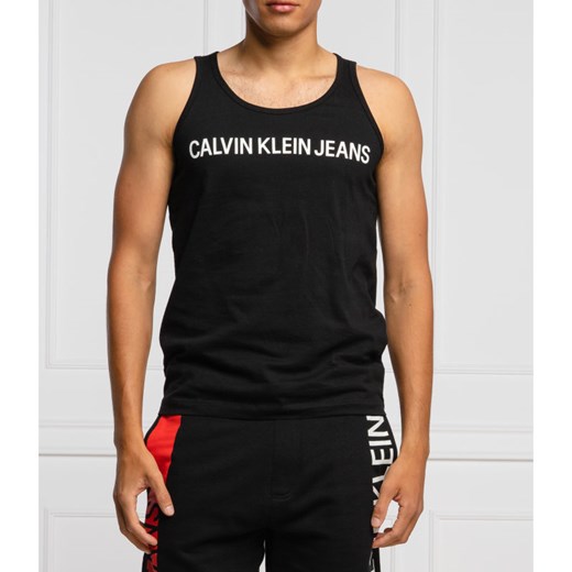 CALVIN KLEIN JEANS Tank top INSTITUTIONAL | Regular Fit L Gomez Fashion Store promocja