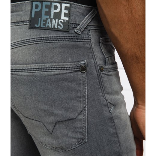 Pepe Jeans London Jeansy HATCH CONCRETE | Slim Fit | low rise 38/34 Gomez Fashion Store wyprzedaż