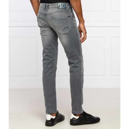 Pepe Jeans London Jeansy HATCH CONCRETE | Slim Fit | low rise 38/34 okazyjna cena Gomez Fashion Store
