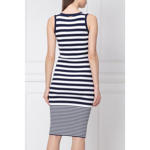 Michael Kors Sukienka STRIPE Michael Kors S okazyjna cena Gomez Fashion Store