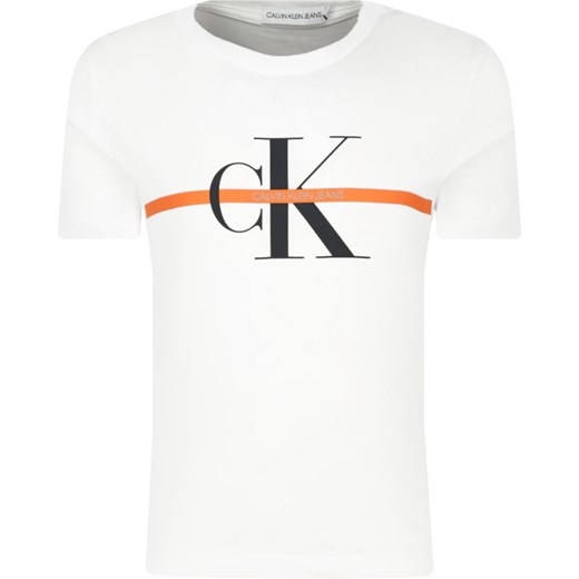 CALVIN KLEIN JEANS T-shirt MONOGRAM | Regular Fit 128 Gomez Fashion Store okazja