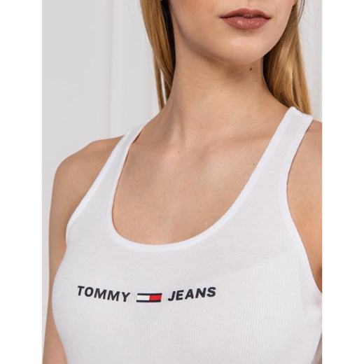 Bluzka damska Tommy Jeans casualowa z napisami 