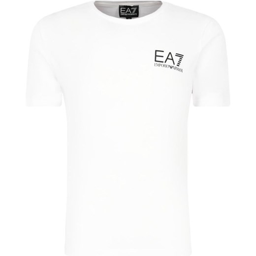 EA7 T-shirt | Regular Fit 120 wyprzedaż Gomez Fashion Store