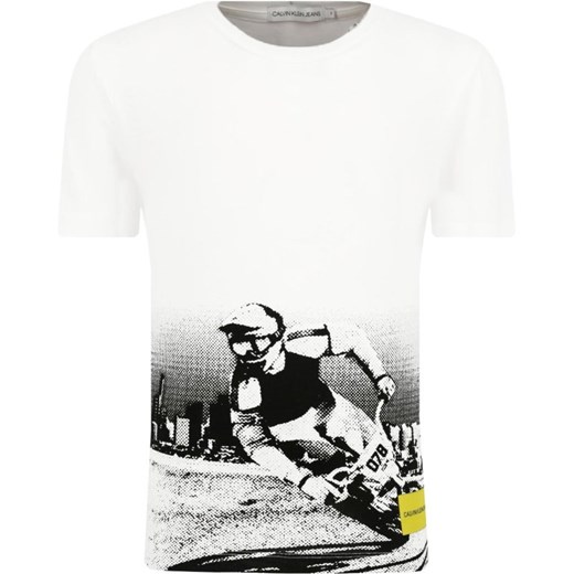 CALVIN KLEIN JEANS T-shirt BMX PHOTOPRINT | Regular Fit 116 wyprzedaż Gomez Fashion Store
