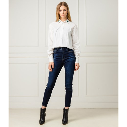 GUESS JEANS Koszula ISA | Loose fit XS okazja Gomez Fashion Store