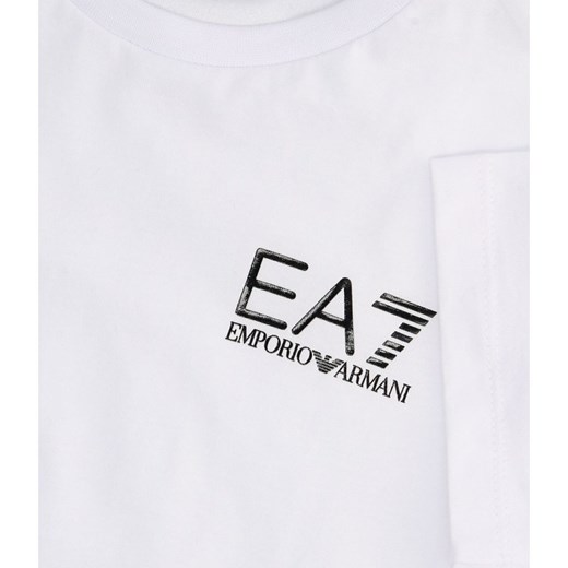 EA7 T-shirt | Regular Fit 120 wyprzedaż Gomez Fashion Store