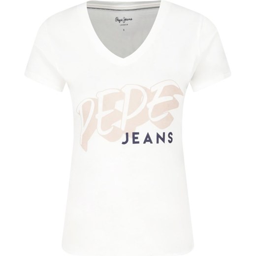 Pepe Jeans London T-shirt ADELE | Slim Fit XL Gomez Fashion Store promocyjna cena