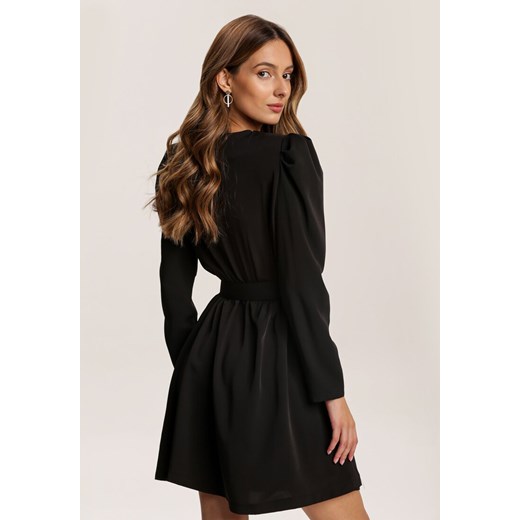Czarna Sukienka Salalodia Renee S/M okazyjna cena Renee odzież