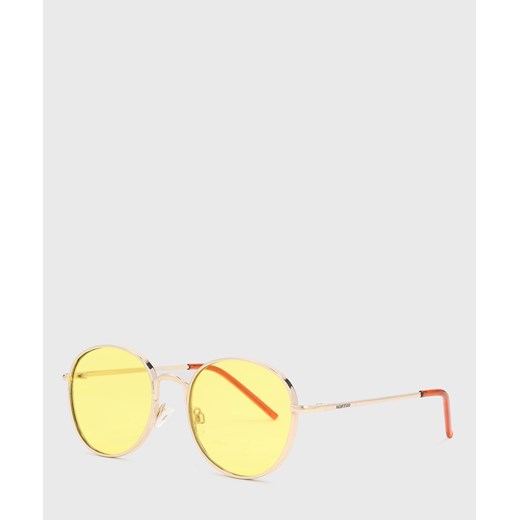 Złoto-brązowe okulary przeciwsłoneczne Kazar Studio  wyprzedaż Kazar Studio