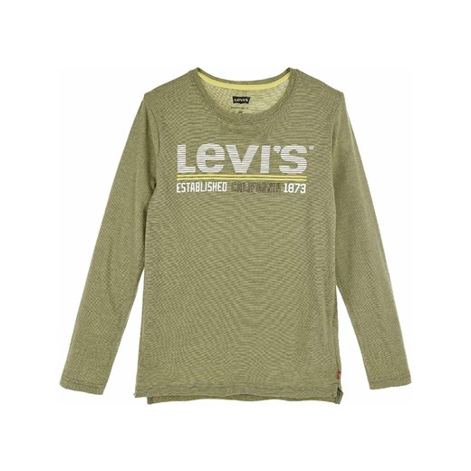 Levi's t-shirt chłopięce z długim rękawem bawełniany 