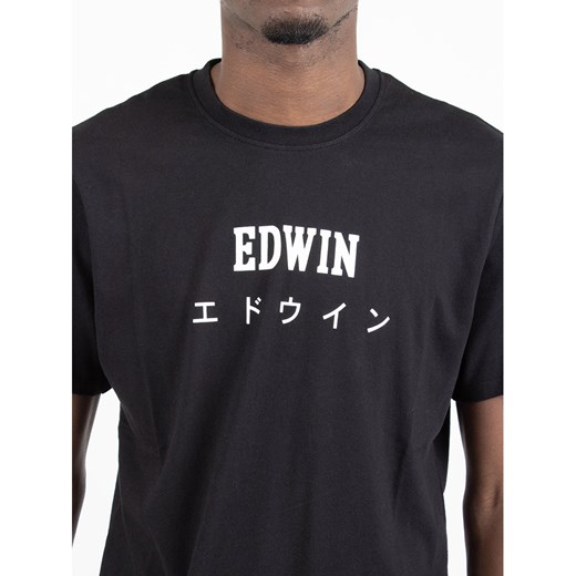 Wielokolorowy t-shirt męski Edwin z krótkim rękawem 