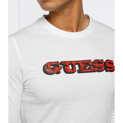 T-shirt męski Guess z długimi rękawami 
