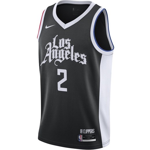 Koszulka dla dużych dzieci Nike NBA Swingman Kawhi Leonard Clippers City Edition - Czerń Nike XL Nike poland