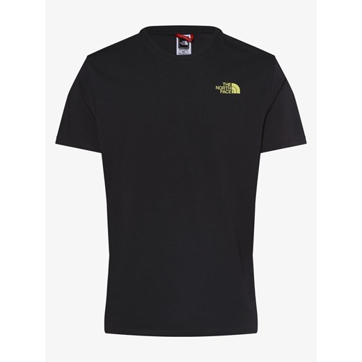 Czarny t-shirt męski The North Face z krótkim rękawem 