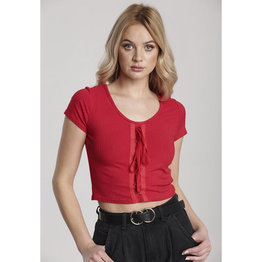 Czerwona Bluzka Zhanella Renee L/XL Renee odzież